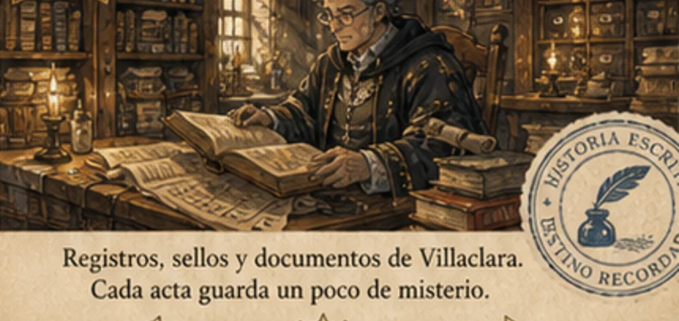 Ilustración turística de Archivo de Actas y Sellos